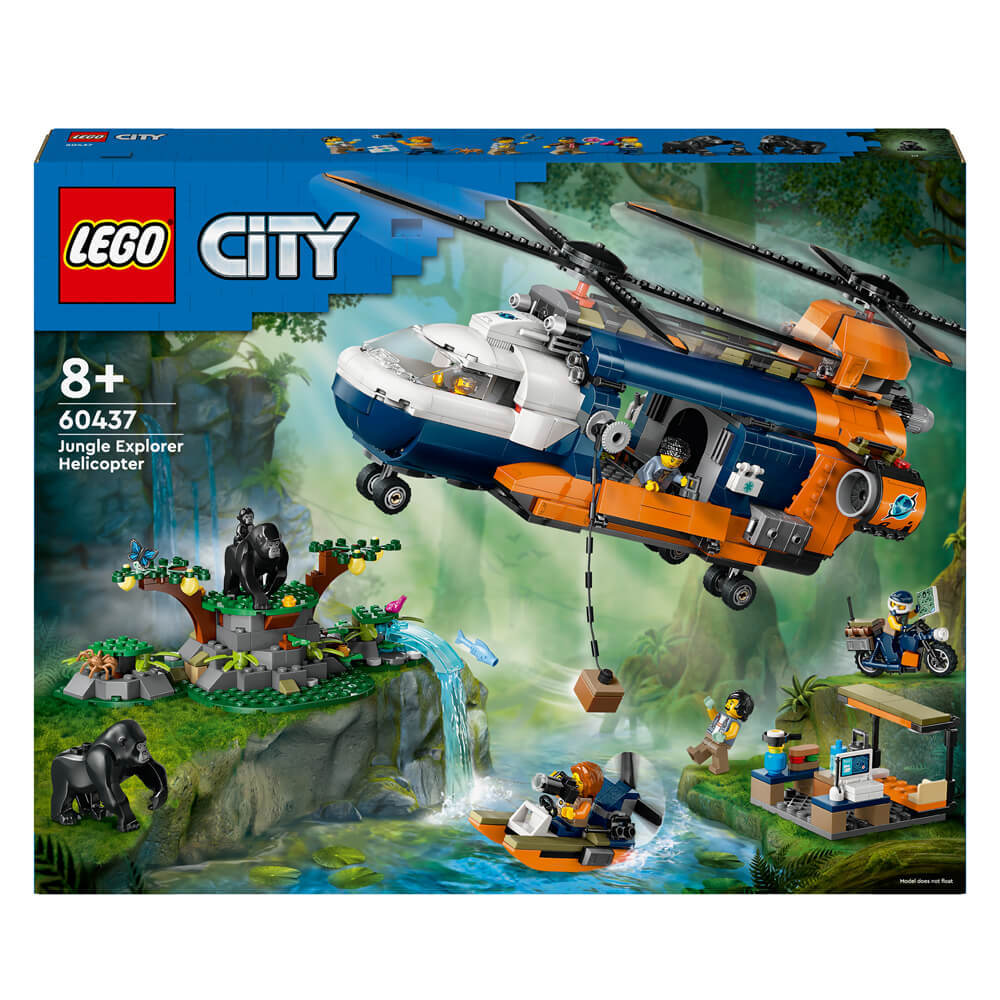 Lego Jungle Explorer Helicopter at Base Camp 60437